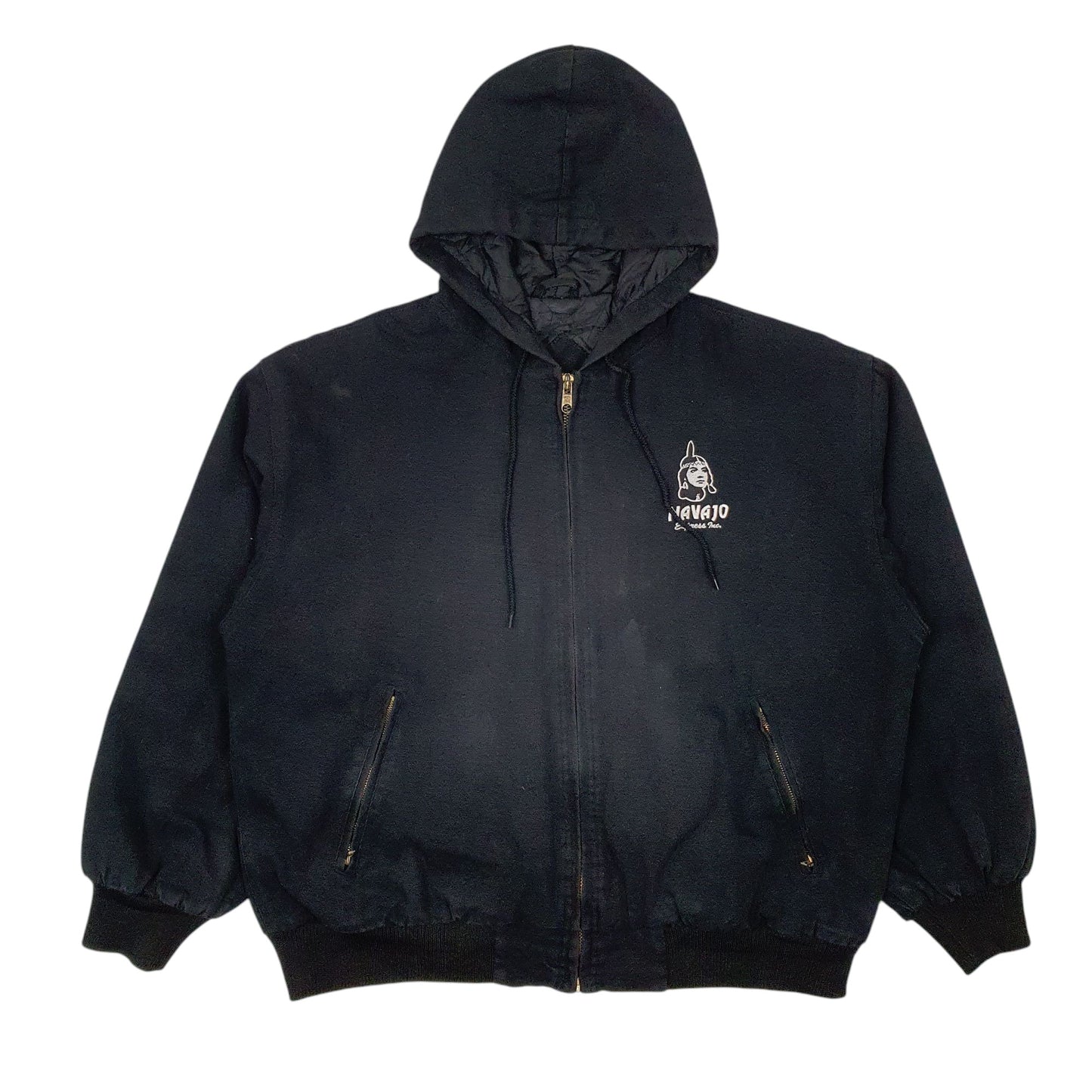 Mens Black Colorado Timberline Navajo Express  Coat