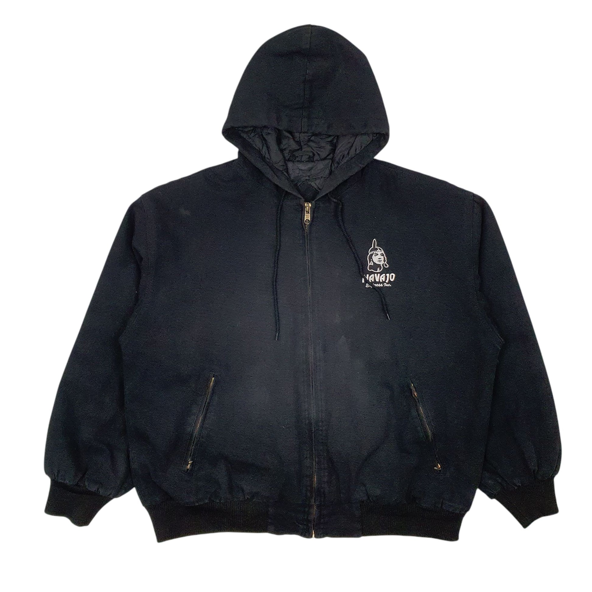 Mens Black Colorado Timberline Navajo Express  Coat