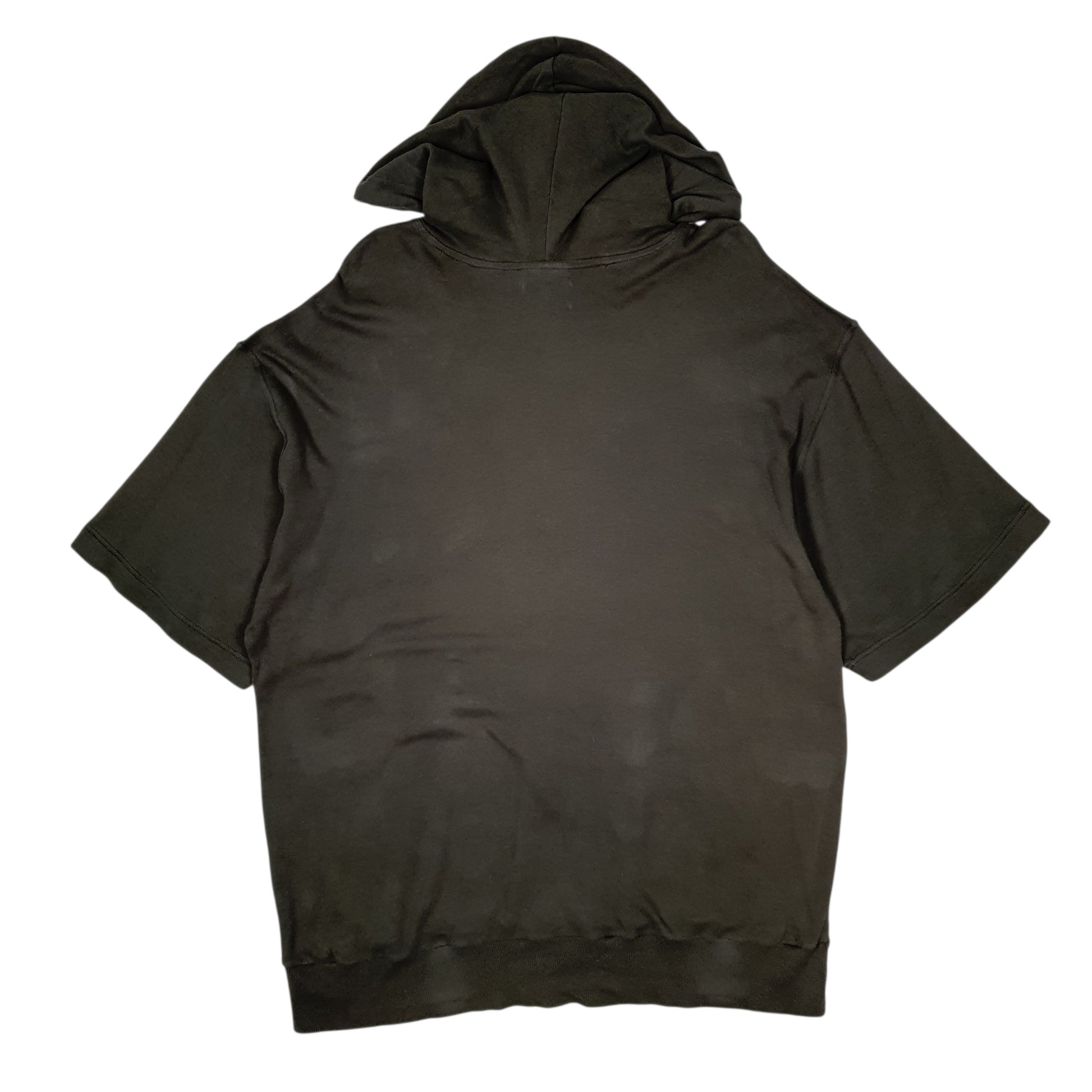 Mens Green Adidas Vintage 2000s Short Sleeve Boxing Hoodie Jumper