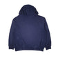 Mens Navy Starter Hoodie Full Zip Jumper