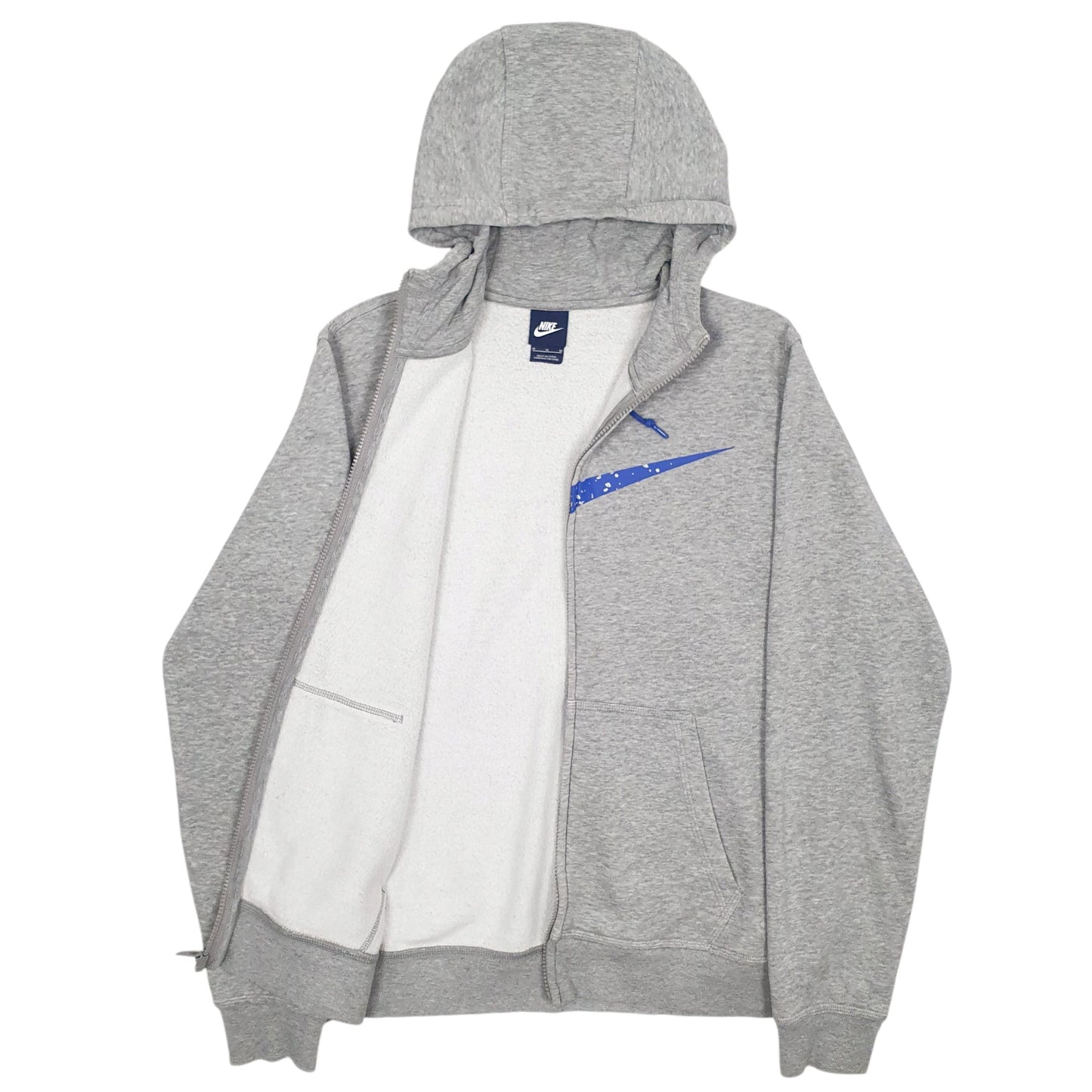 Mens Grey Nike  Full Zip Jumper