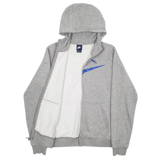 Mens Grey Nike  Full Zip Jumper