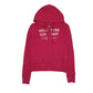 Womens Pink Hollister Hoodie Full Zip Jumper