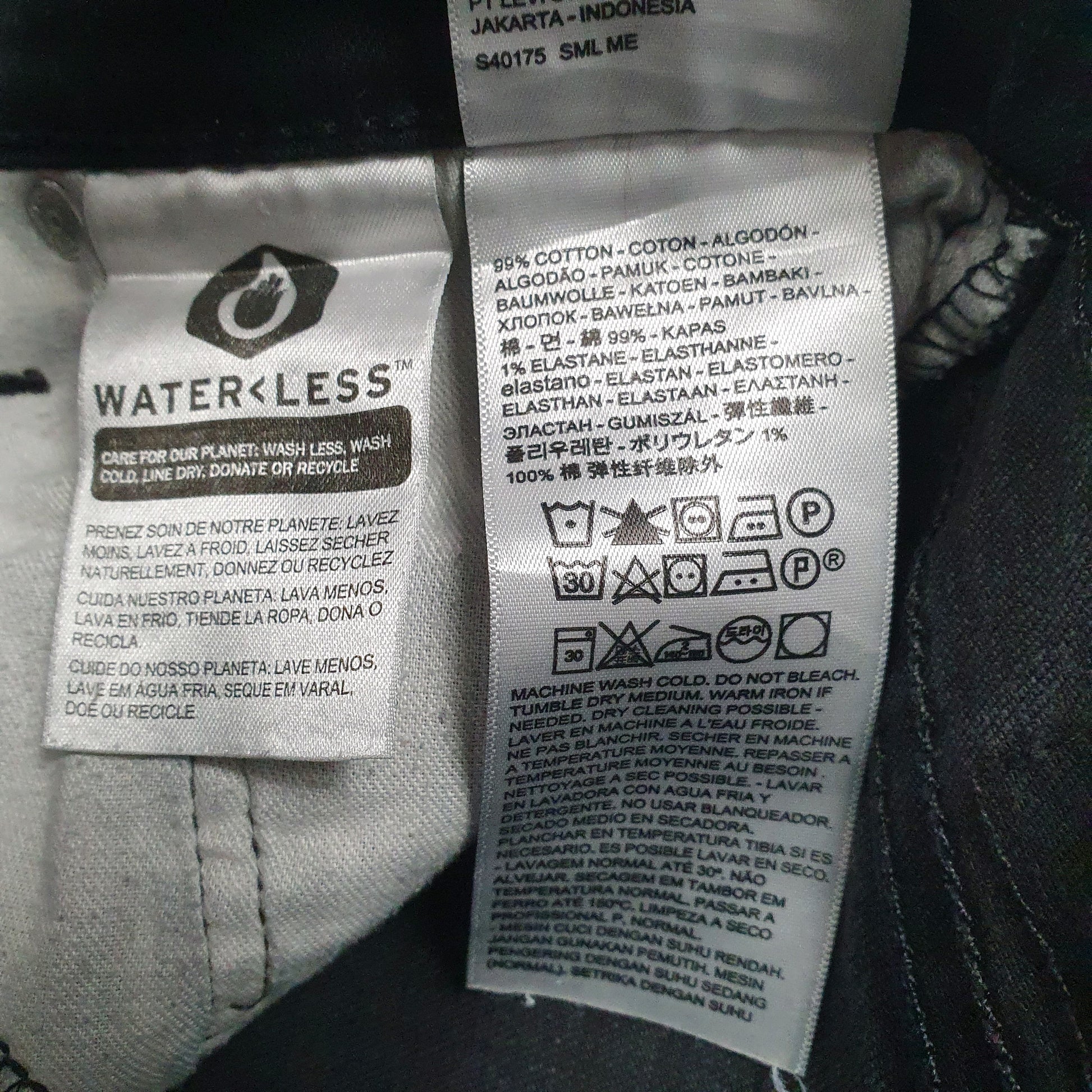 Mens Black Levis   Jeans