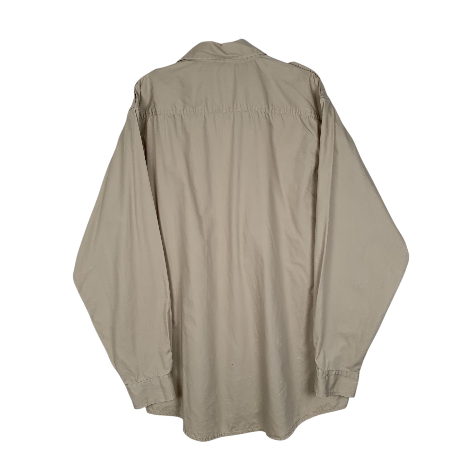 Mens Beige L.L.Bean   Shirt