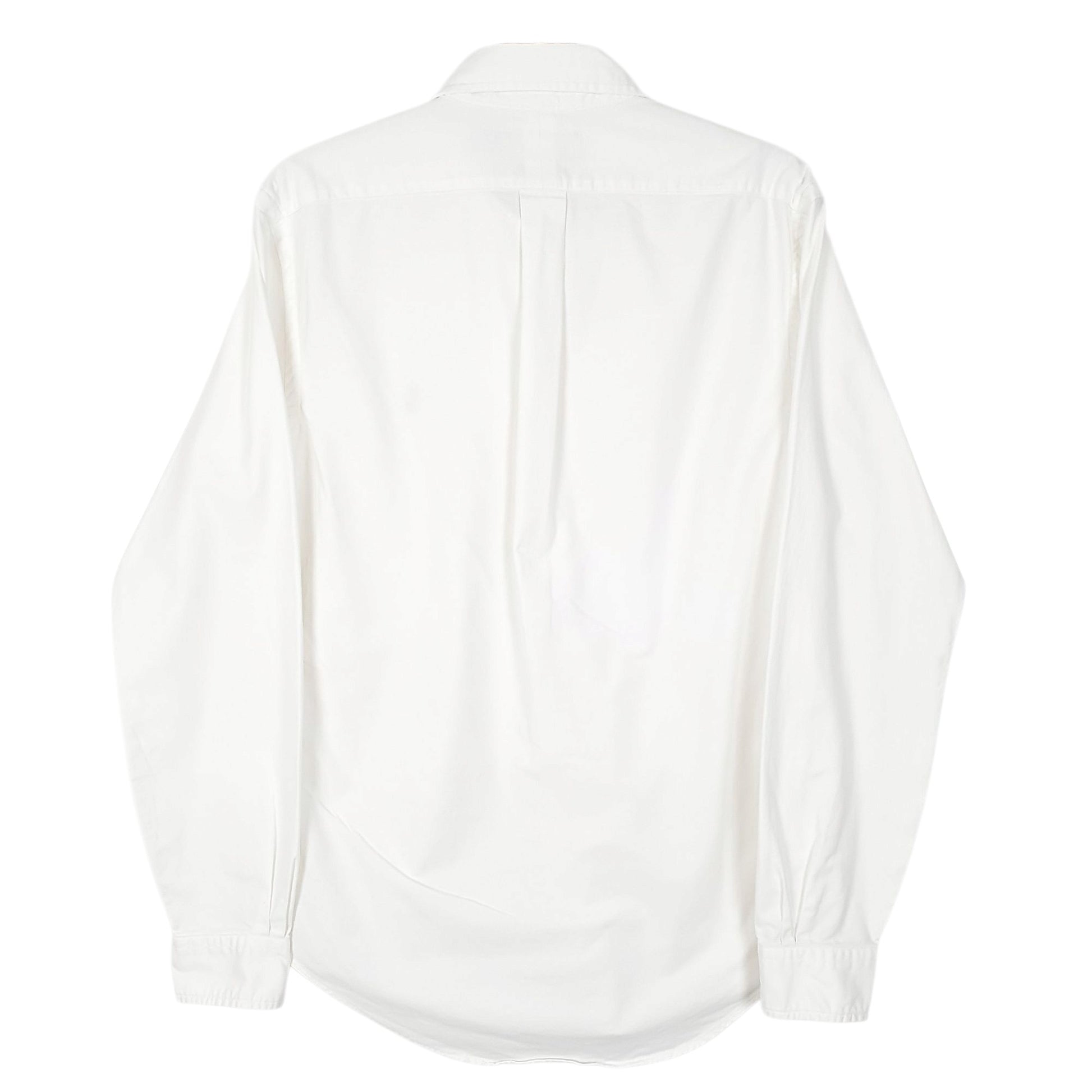 Mens White Ralph Lauren Slim Fit  Shirt