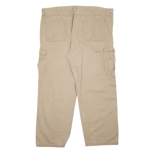 Mens Beige Wrangler   Trousers