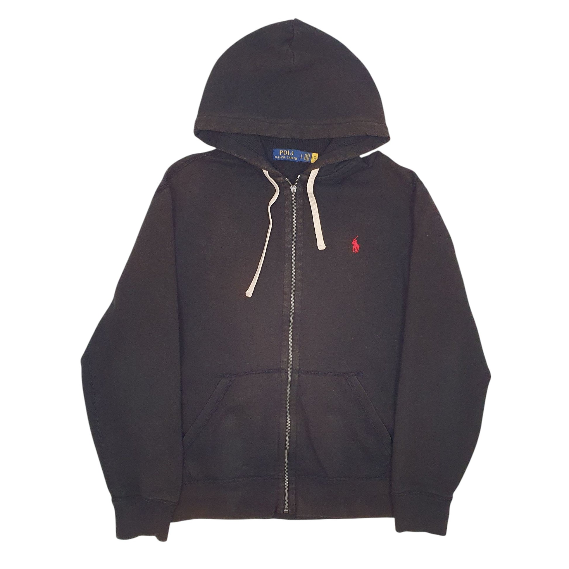 Mens Black Polo Ralph Lauren  Full Zip Jumper