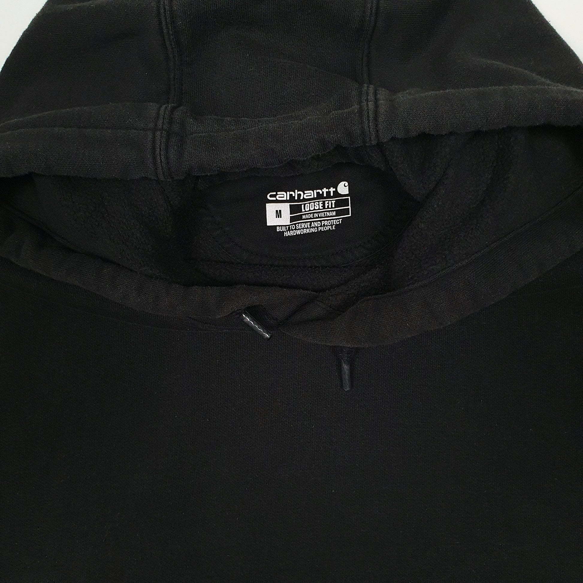 Mens Black Carhartt  Hoodie Jumper