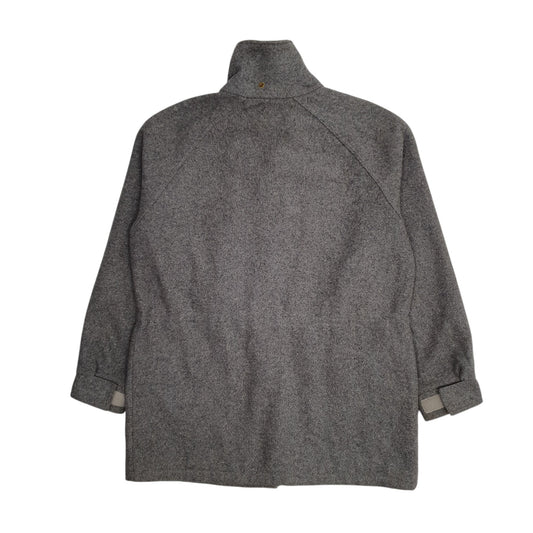 Mens Grey L.L.Bean Vintage 1980s Field  Coat