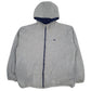 Mens Navy Adidas Vintage 90s Reversible Quarter Zip Coat