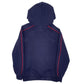 Mens Navy Fila Spellout Hoodie Jumper