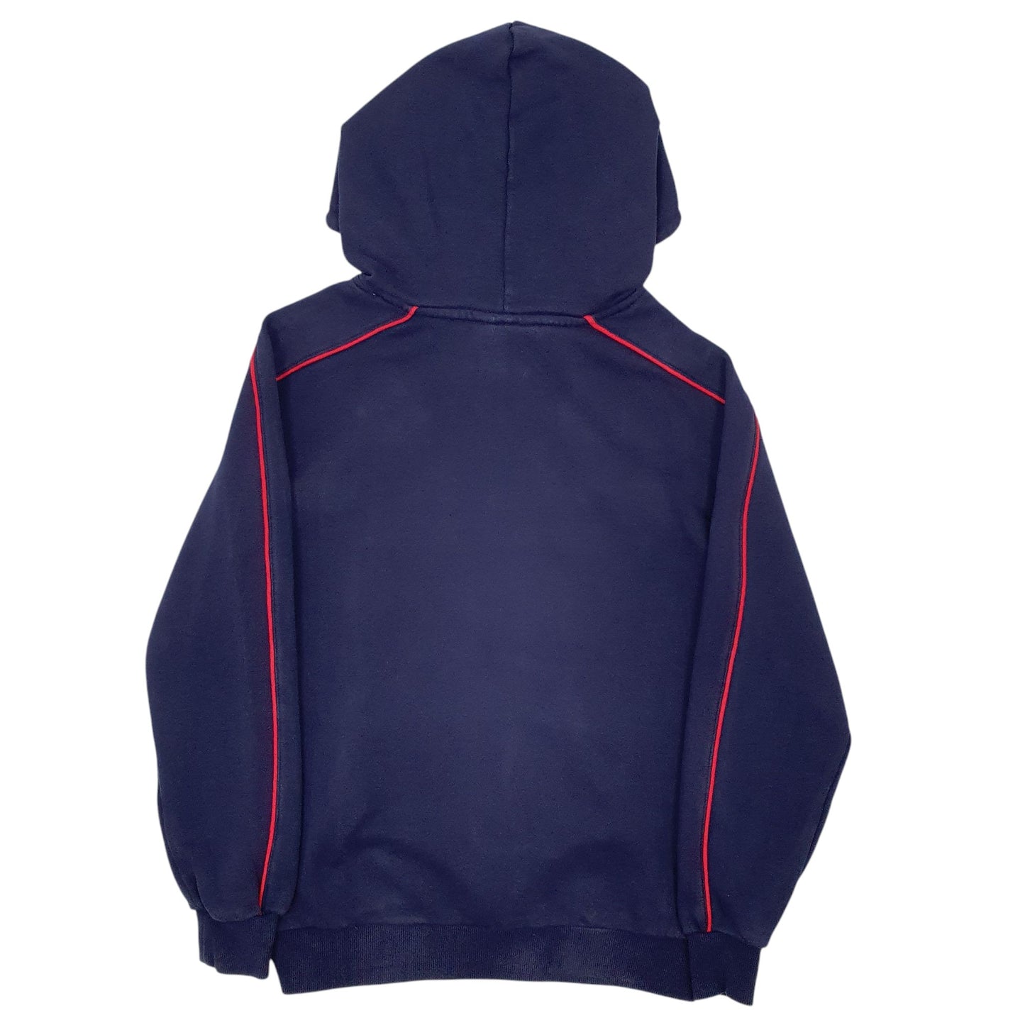 Mens Navy Fila Spellout Hoodie Jumper