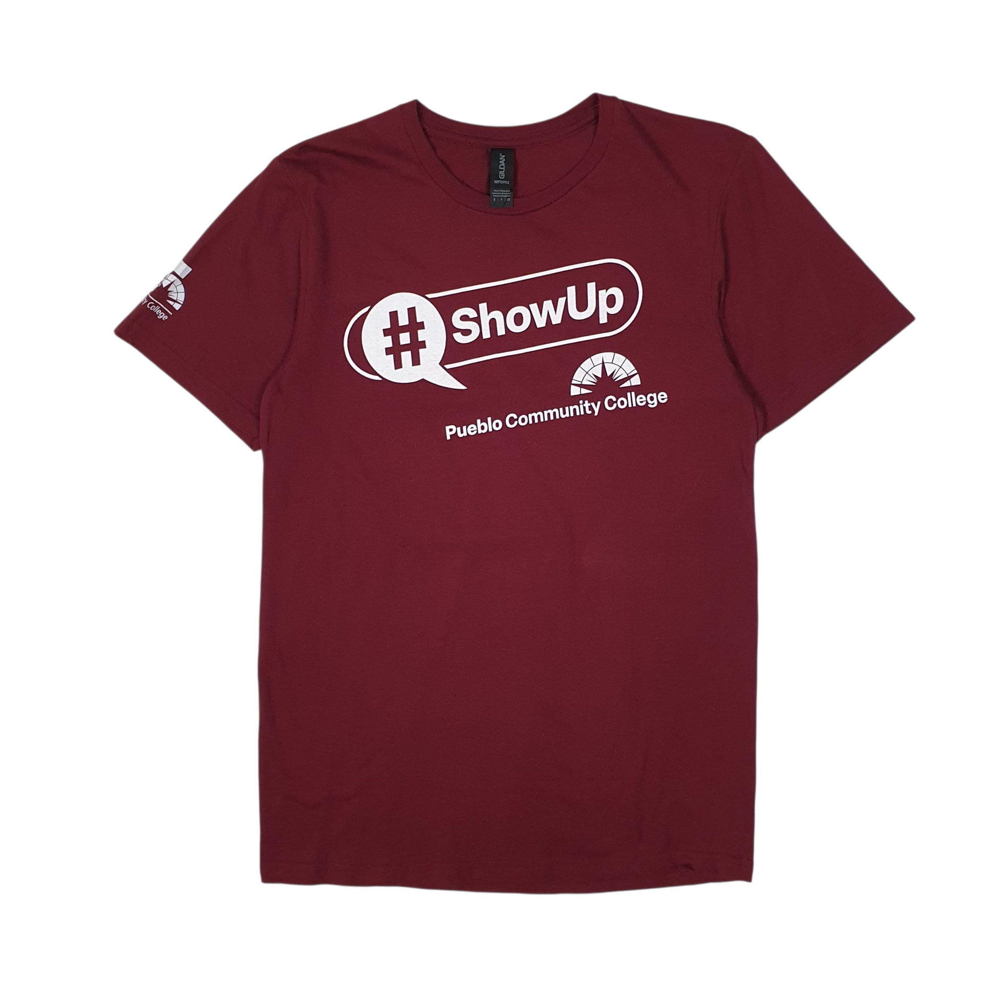 Mens Burgundy Gildan  Short Sleeve T Shirt