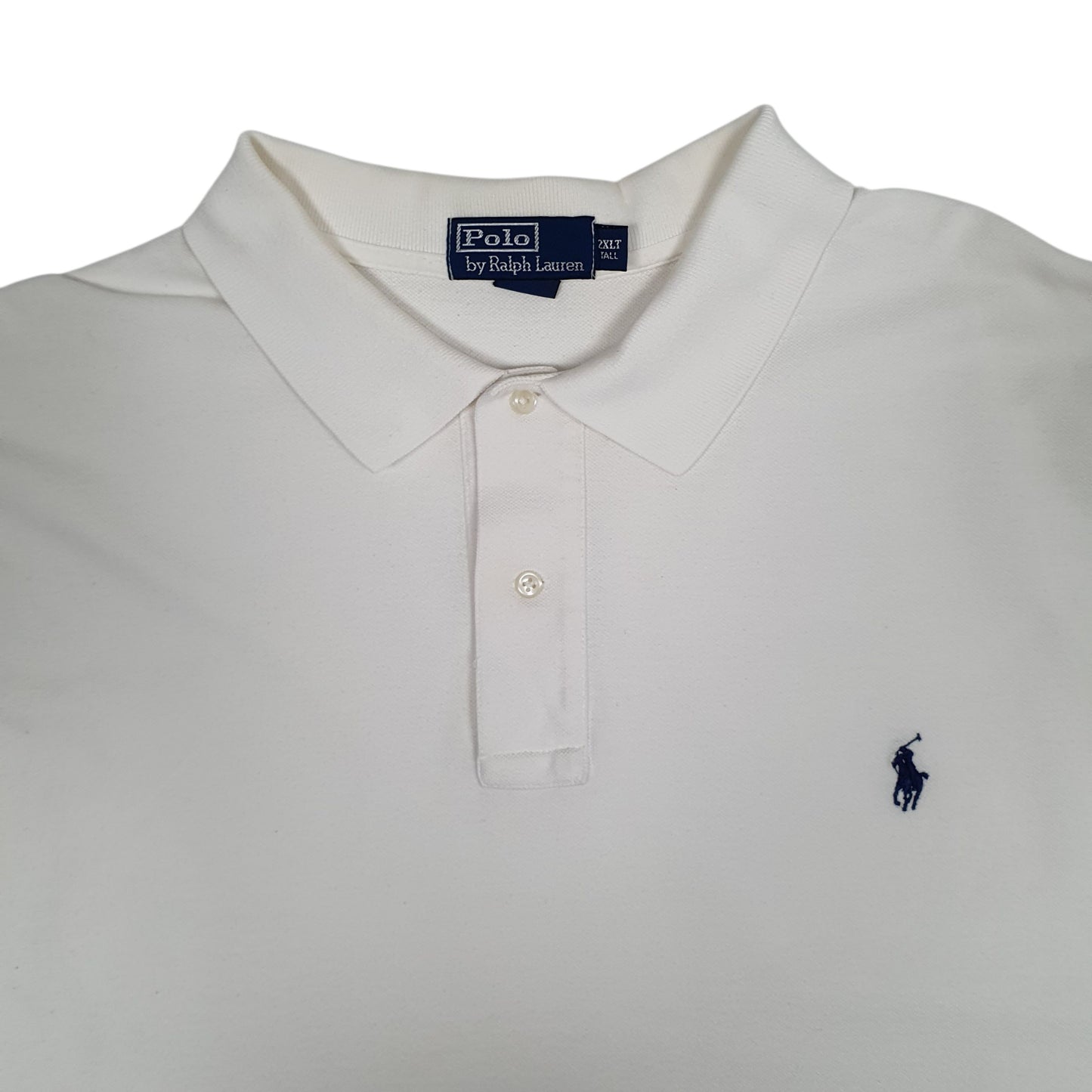 Mens White Polo Ralph Lauren   Polo Shirt
