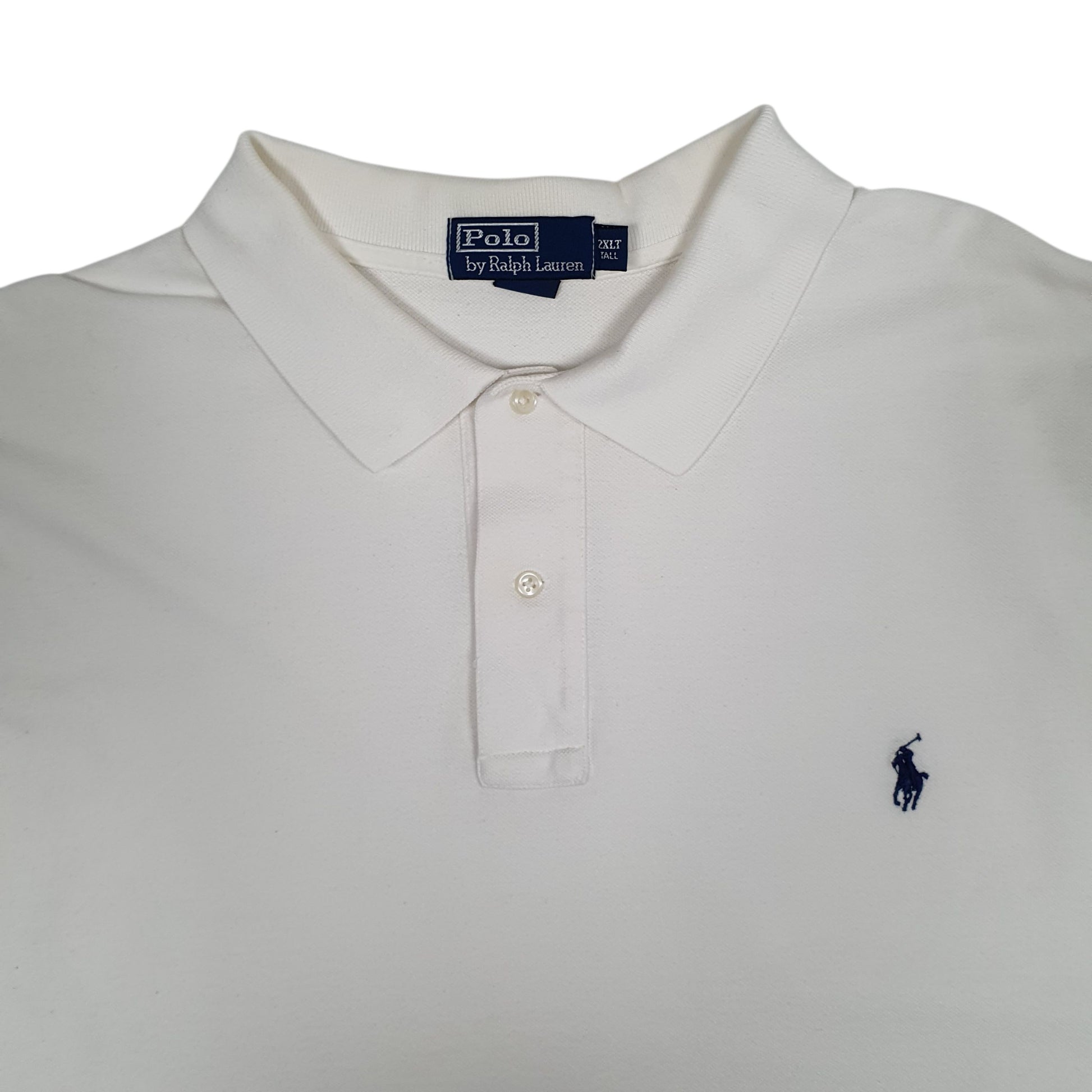 Mens White Polo Ralph Lauren   Polo Shirt