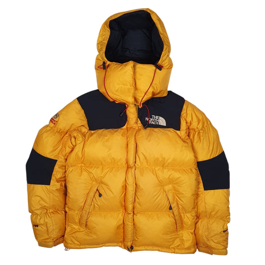 Womens Yellow The North Face Baltoro Summit Series  Coat