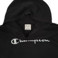 Womens Black Champion Lightweight Hoodie Jumper