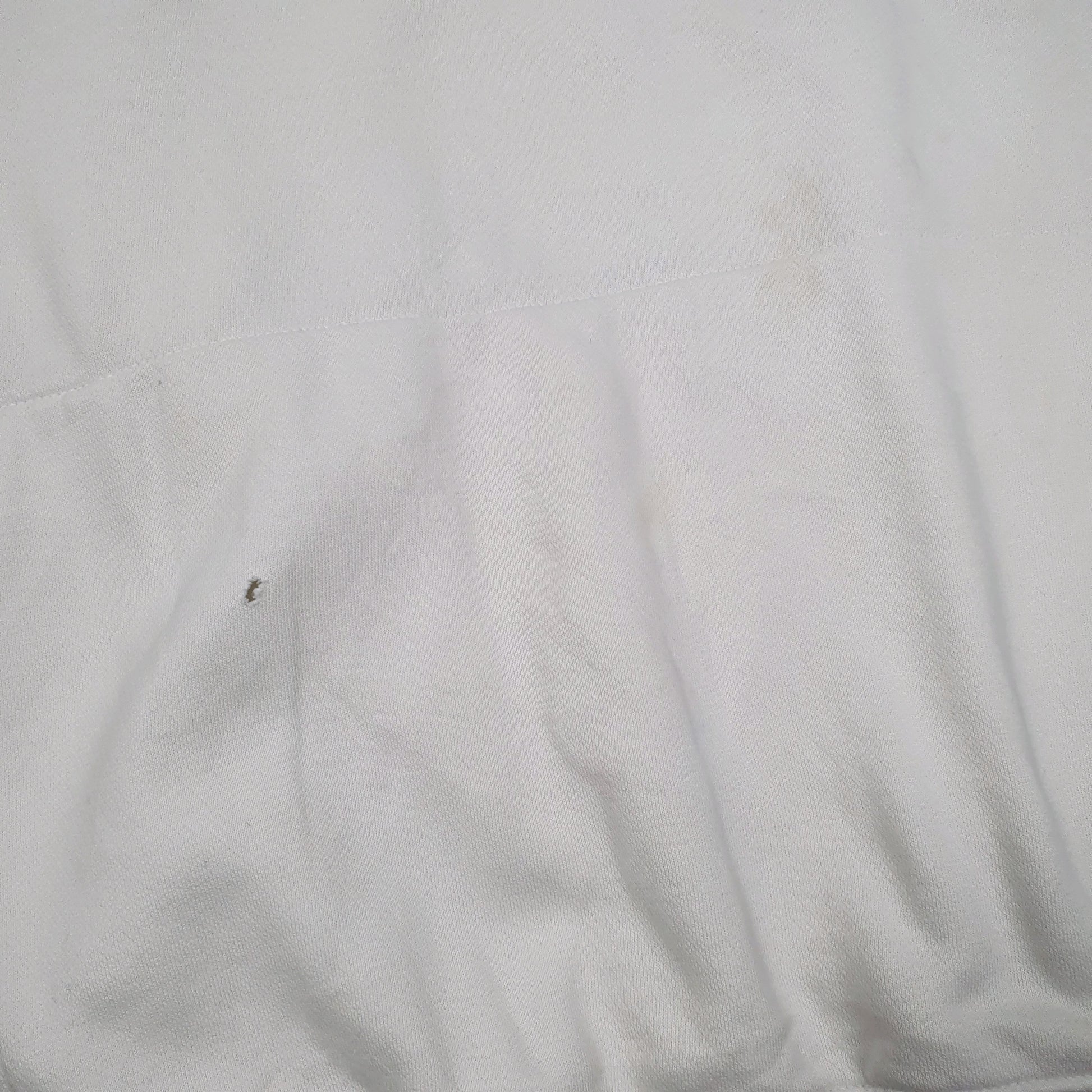 Mens White Nautica  Quarter Zip Jumper