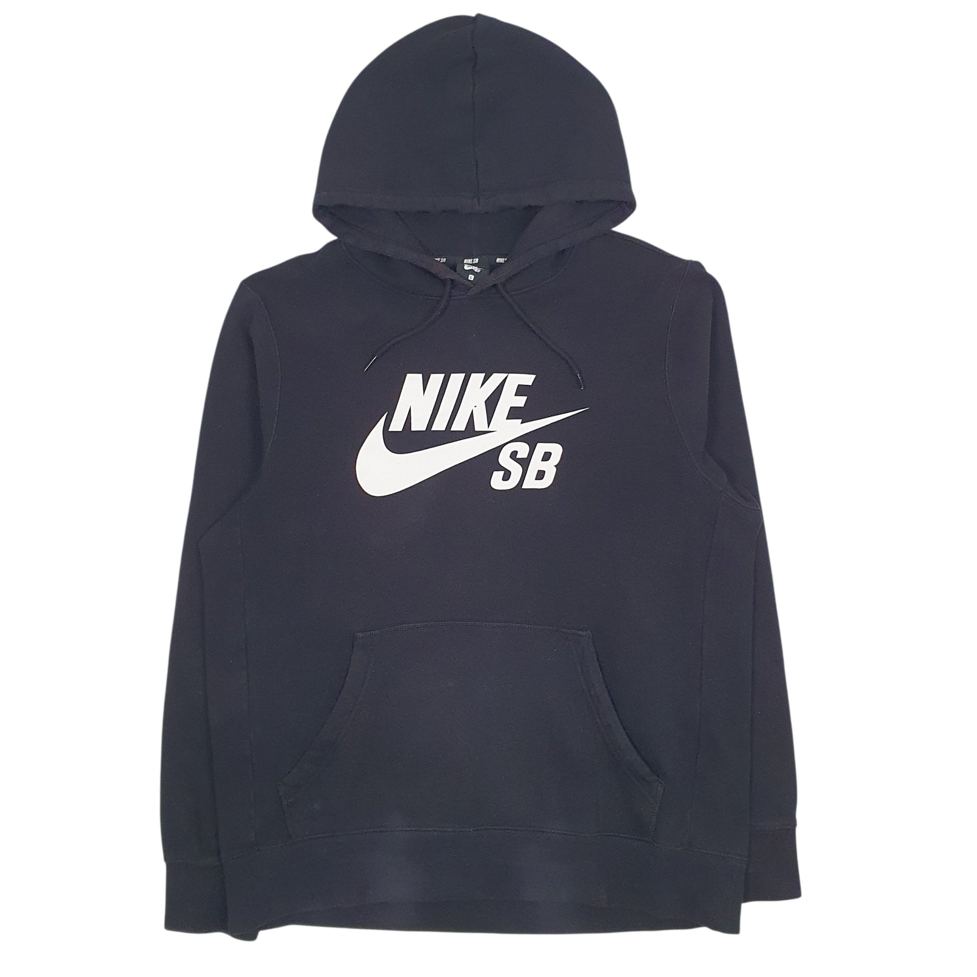 Mens Black Nike SB Hoodie Jumper