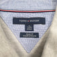 Mens Grey Tommy Hilfiger  Crewneck Polo Shirt