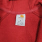Womens Red Carhartt  Full Zip Jumper