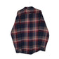 Mens Navy Woolrich Thick Flannel  Shirt