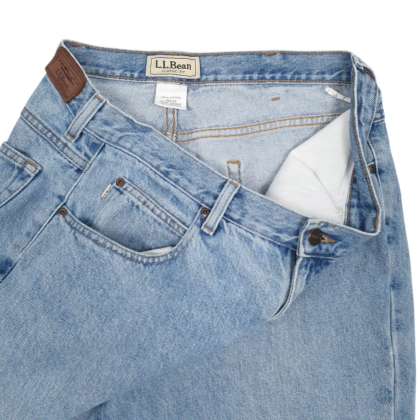 Mens Blue L.L.Bean   Jeans