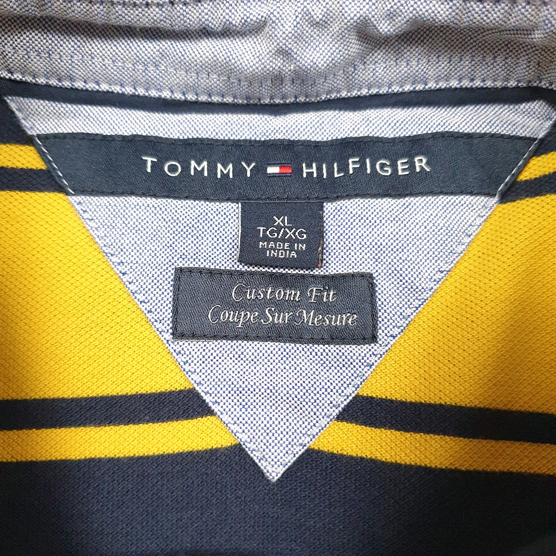 Mens Navy Tommy Hilfiger   Polo Shirt