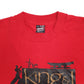Mens Red Fruit Of The Loom Single Stitch Vintage 90s The King and I  T Shirt