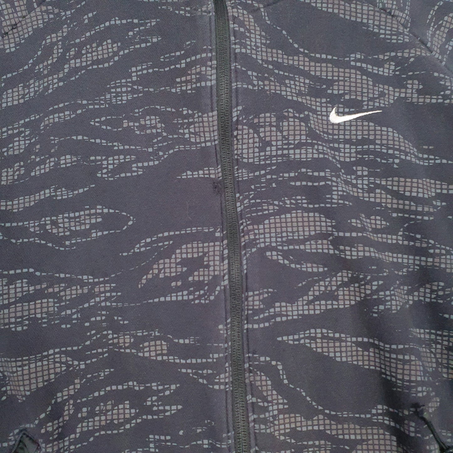 Mens Black Nike  Full Zip Jumper