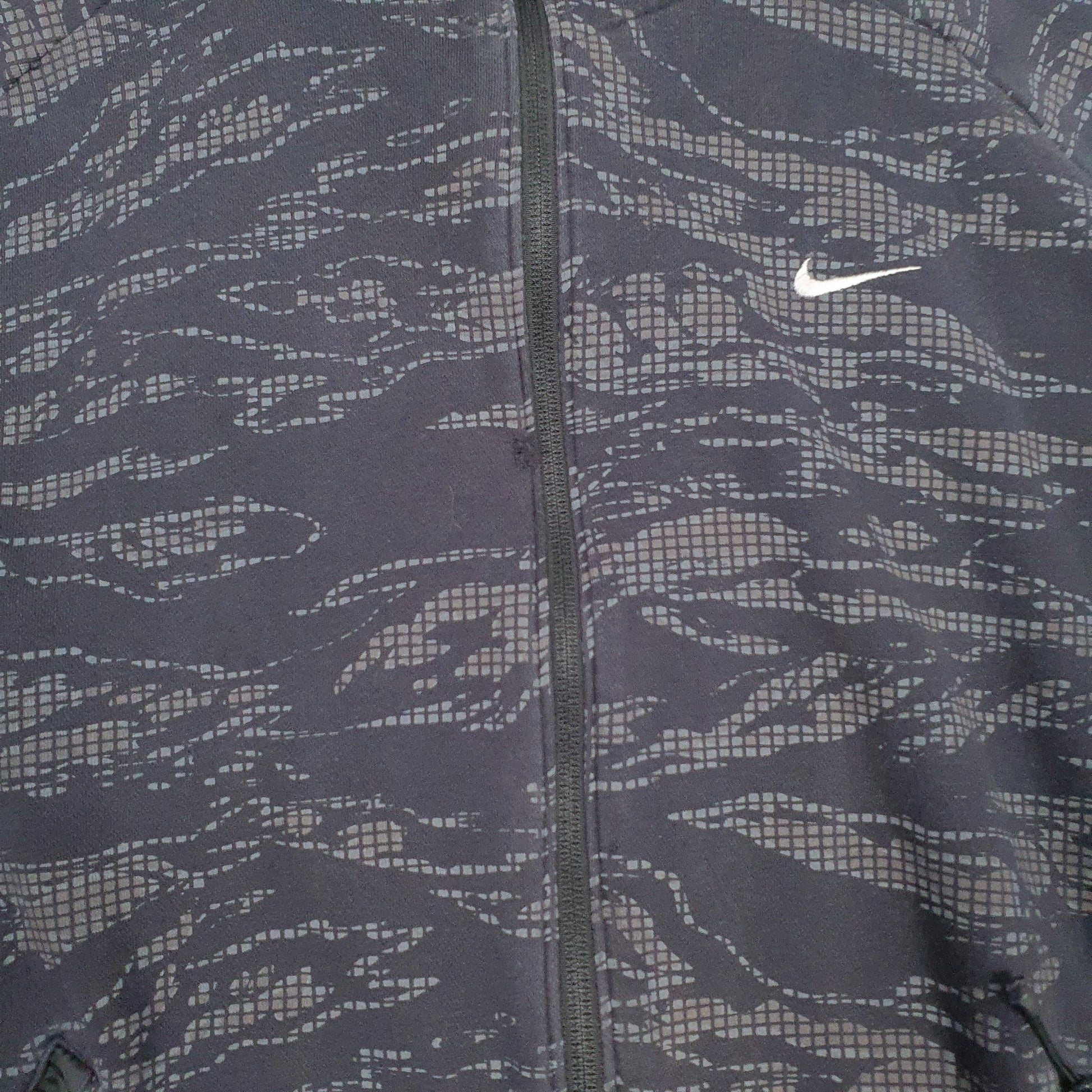 Mens Black Nike  Full Zip Jumper