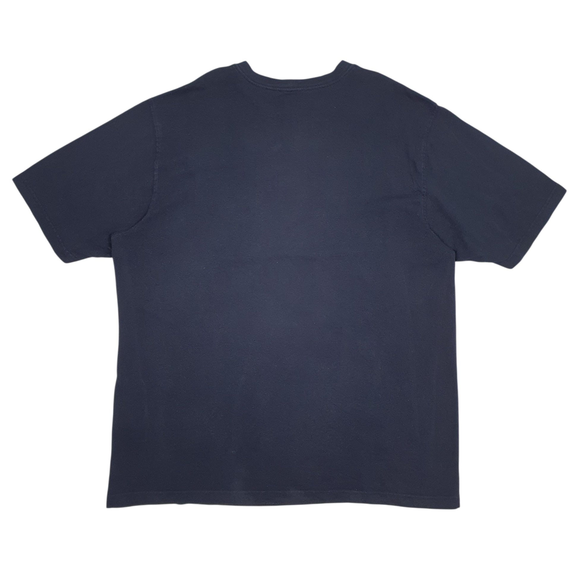 Mens Navy Carhartt   T Shirt