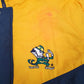 Mens Yellow Turbo Sportswear Vintage 90s Notre Dame Fighting Irish  Coat