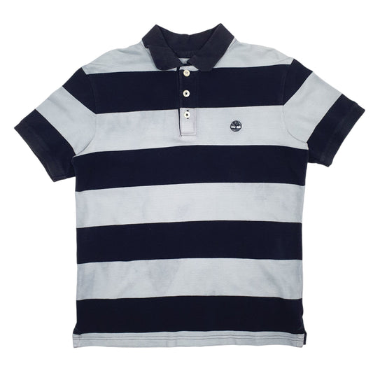 Mens Black Timberland Earthkeepers Short Sleeve Polo Shirt