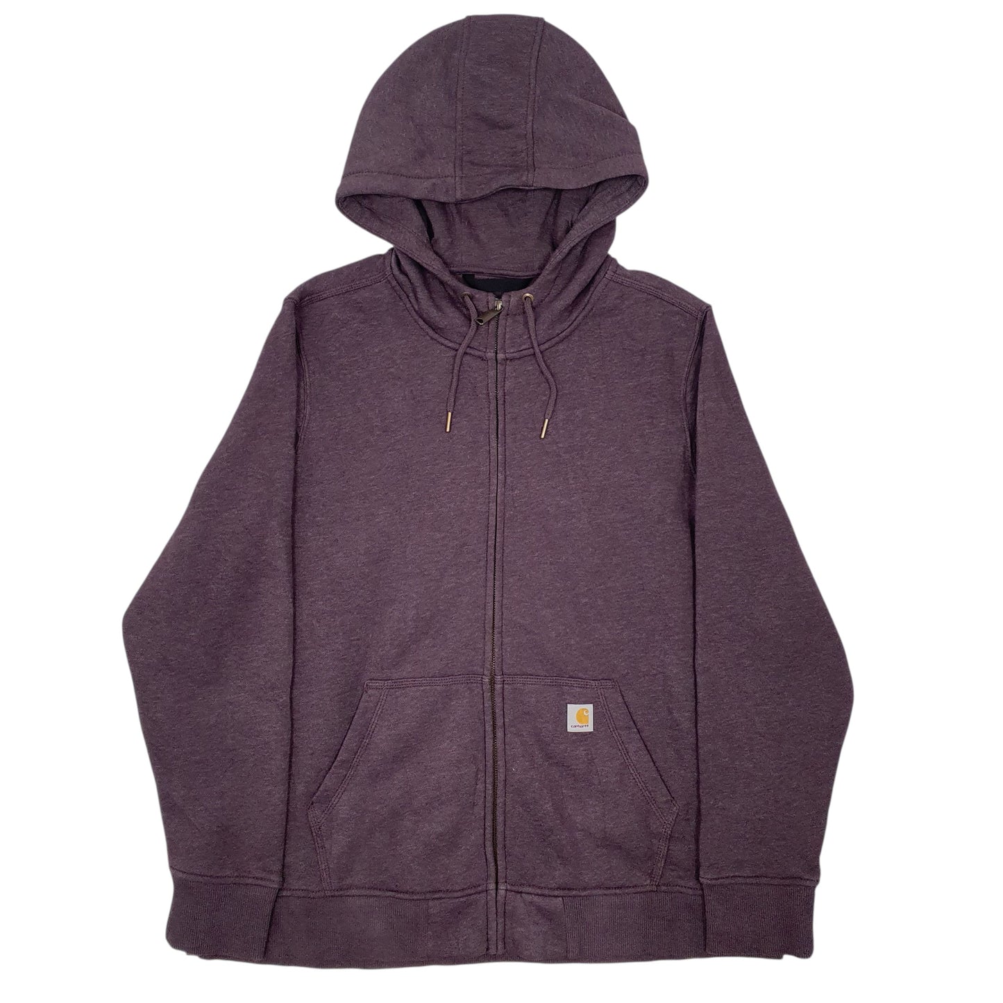 Womens Burgundy Carhartt  Full Zip Jumper