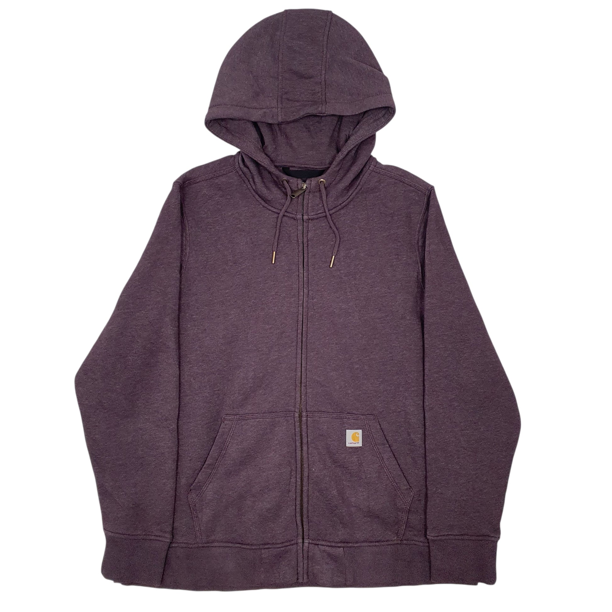 Womens Burgundy Carhartt  Full Zip Jumper