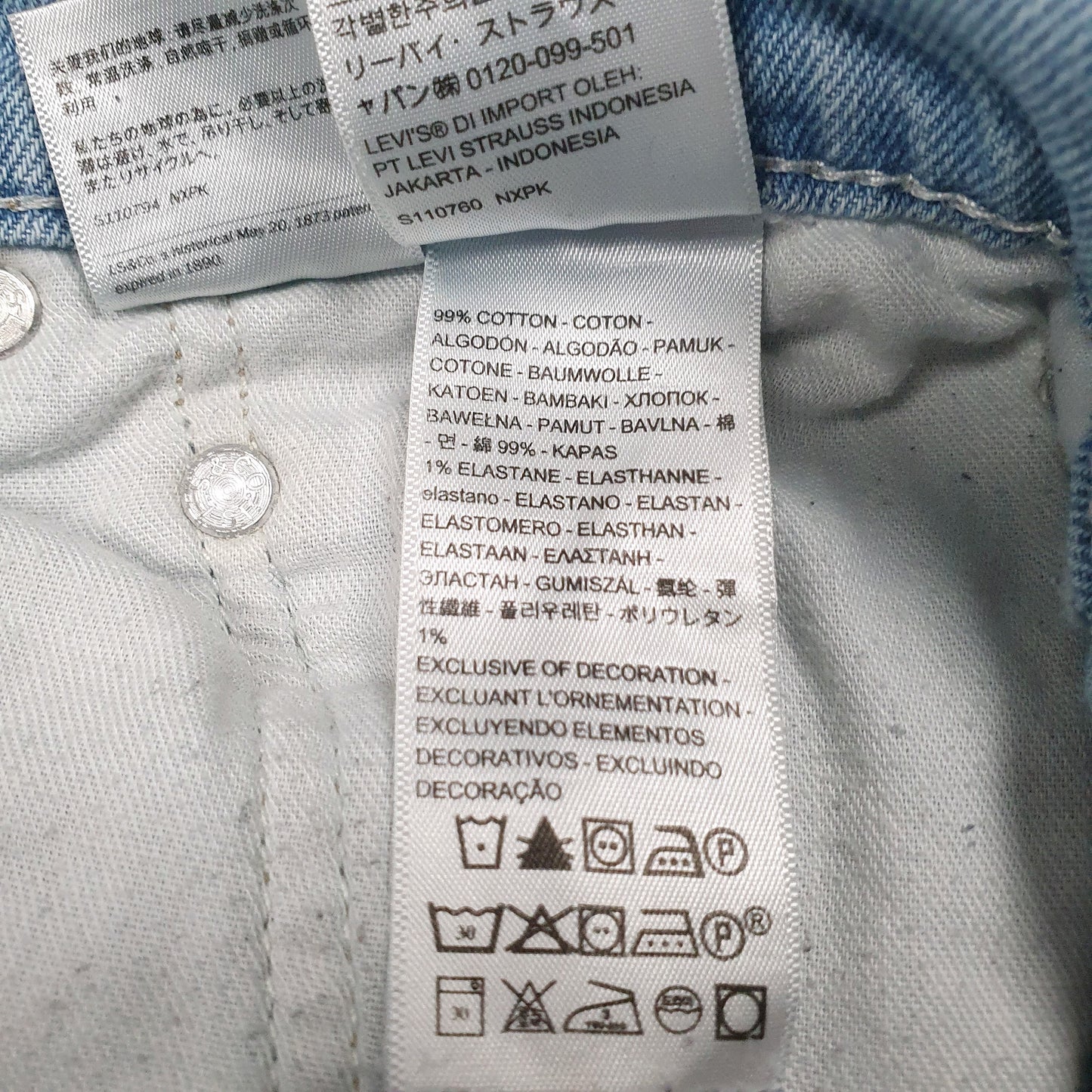 Mens Blue Levis   Jeans