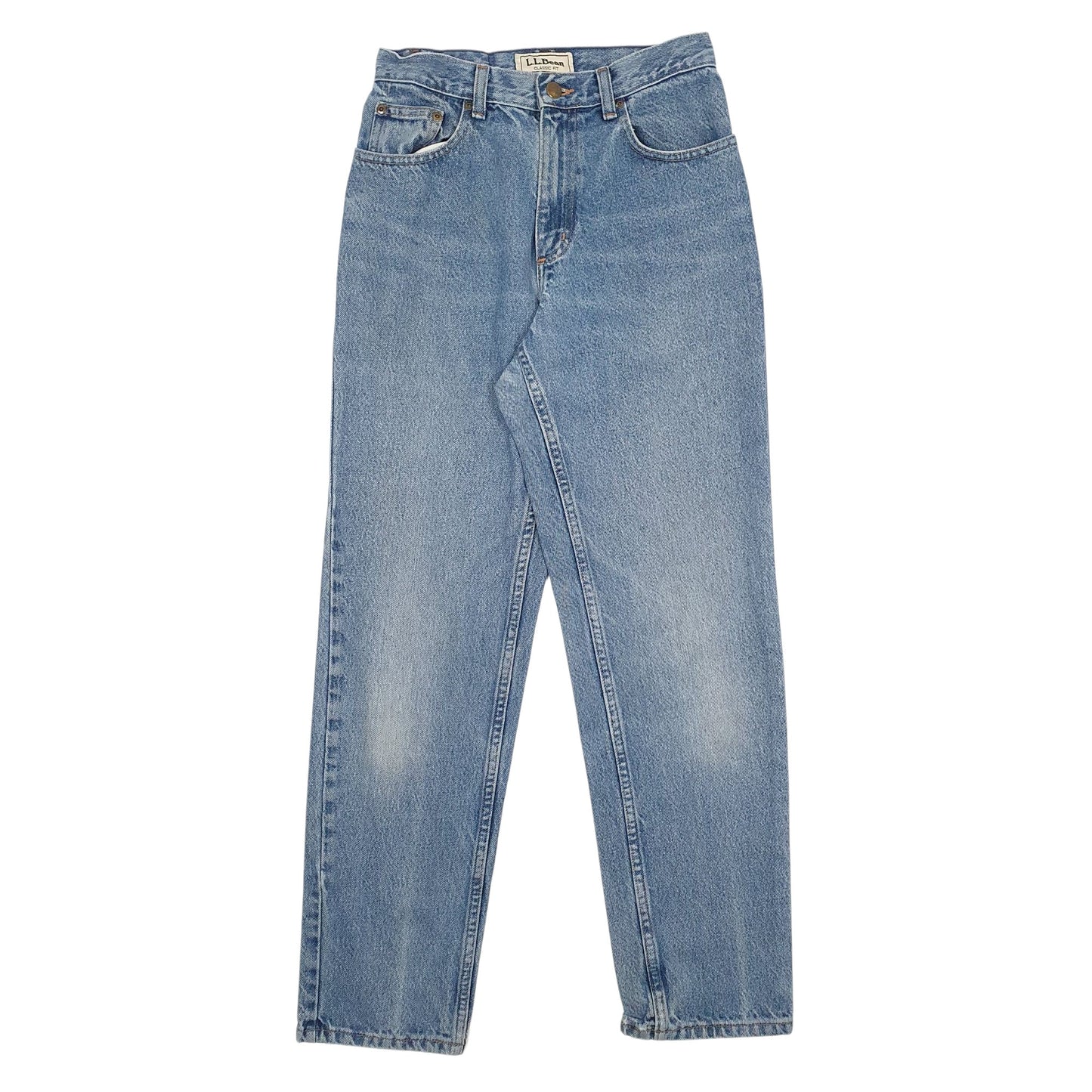 Womens Blue L.L.Bean  Classic JeansW26 L30
