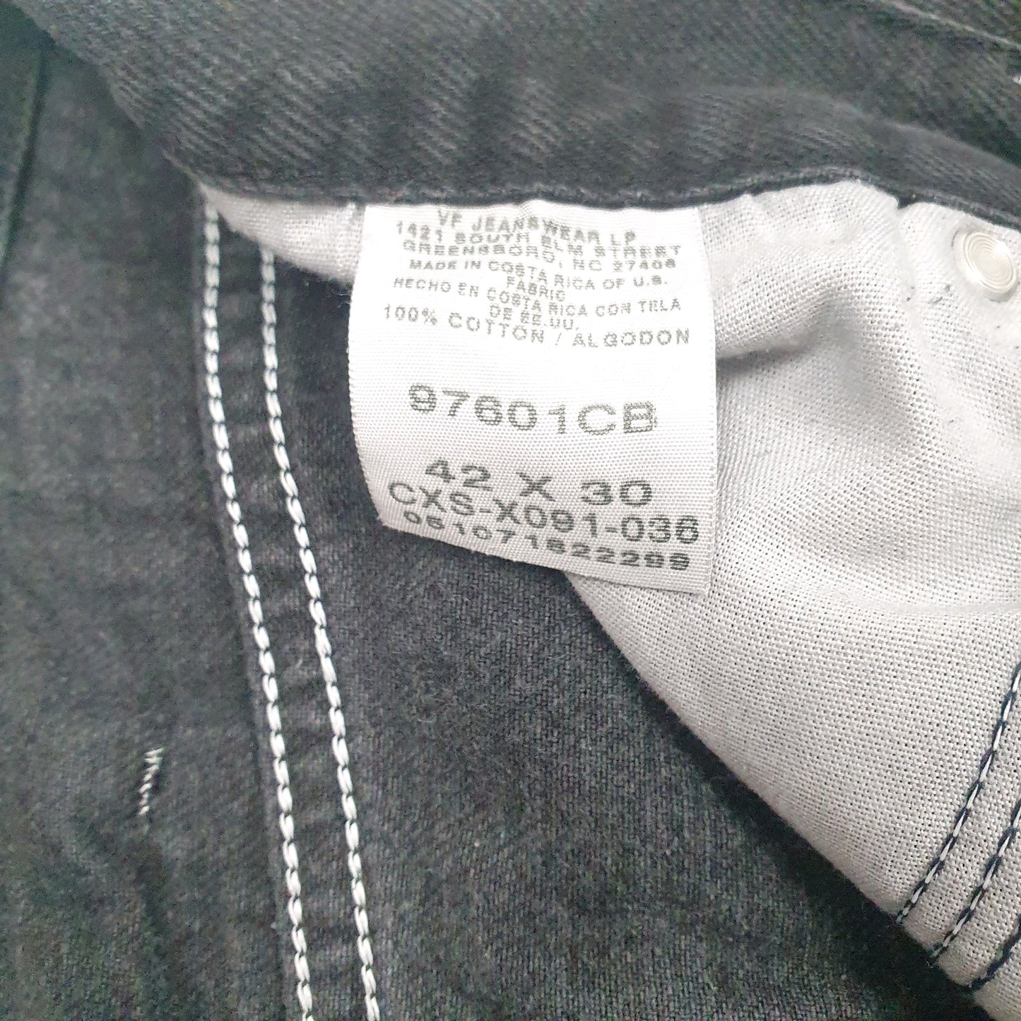 Mens Black Wrangler   Jeans