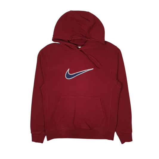 Mens Burgundy Nike  Hoodie Jumper