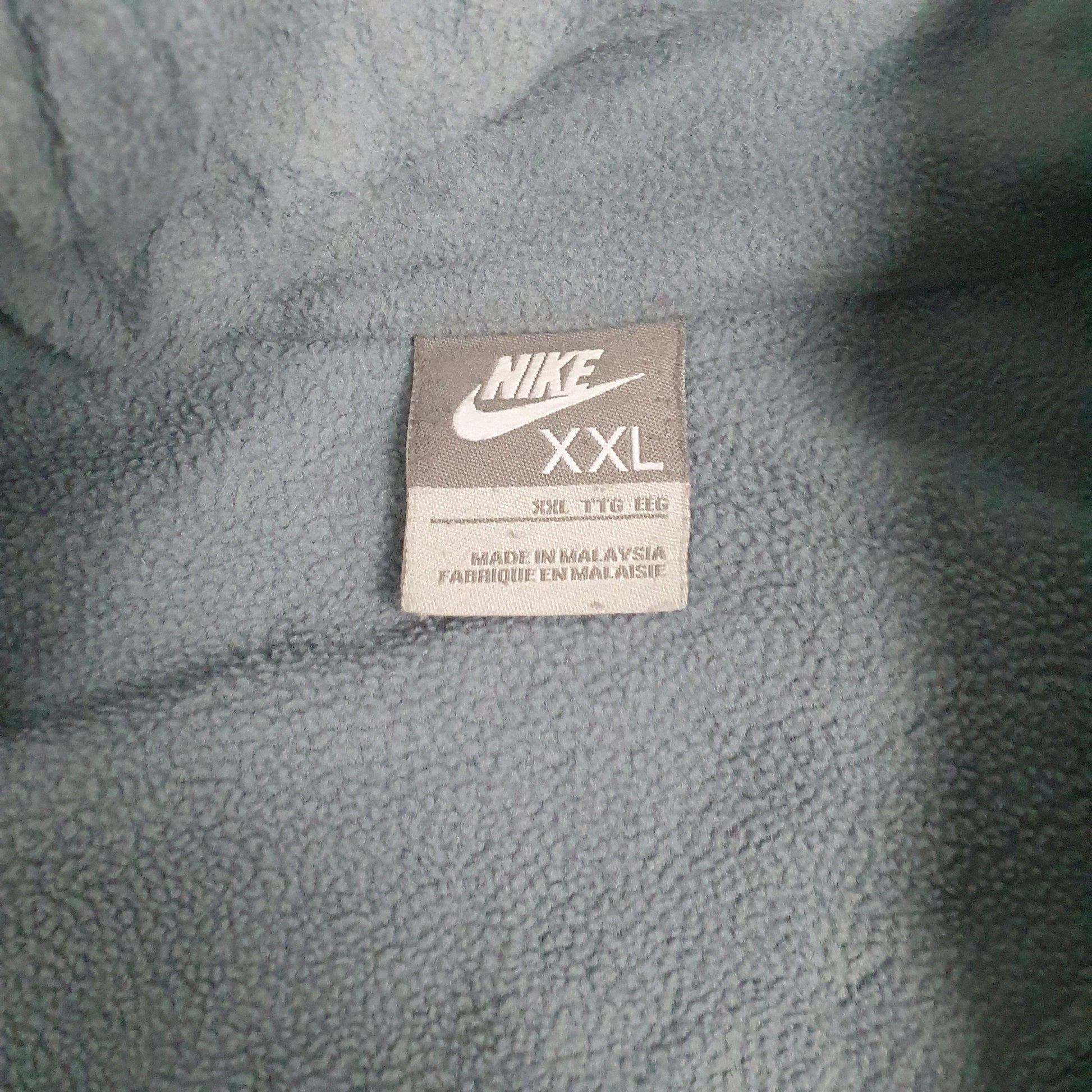 Mens Blue Nike Vintage 00s Full Zip Jumper