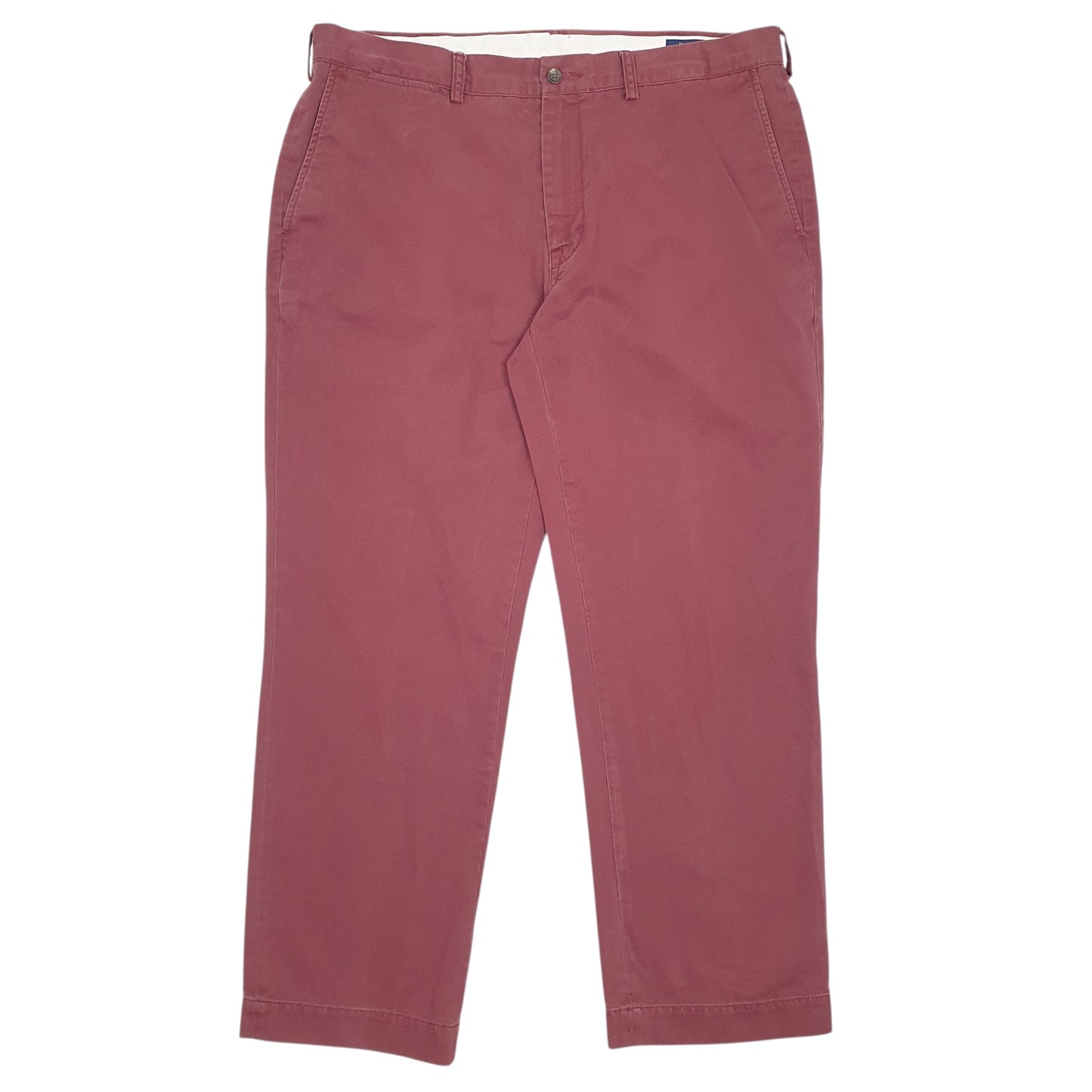 Mens Burgundy Polo Ralph Lauren Classic Fit Chino Trousers