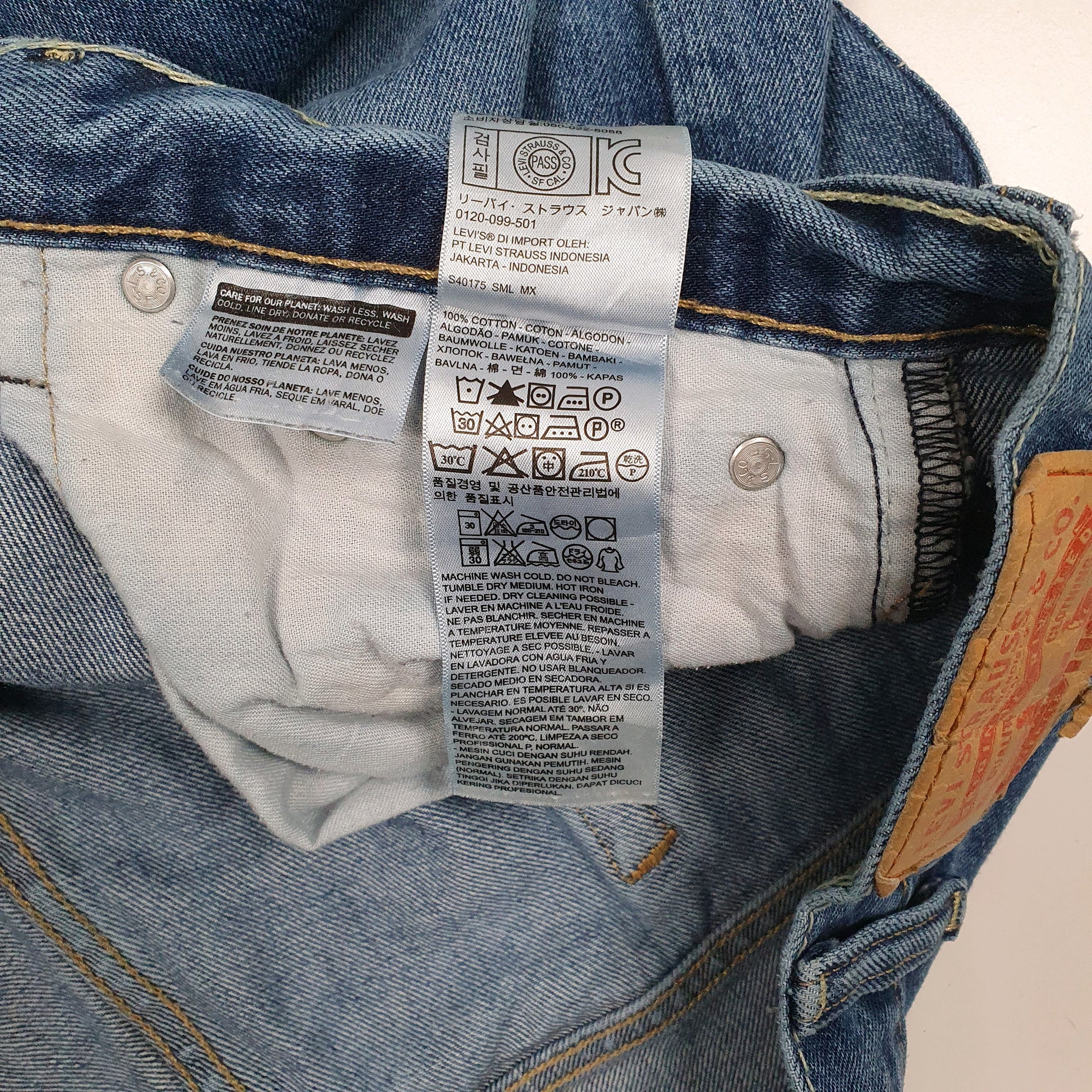 Mens Blue Levis   Jeans