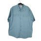 Mens Blue Wrangler  Short Sleeve Shirt