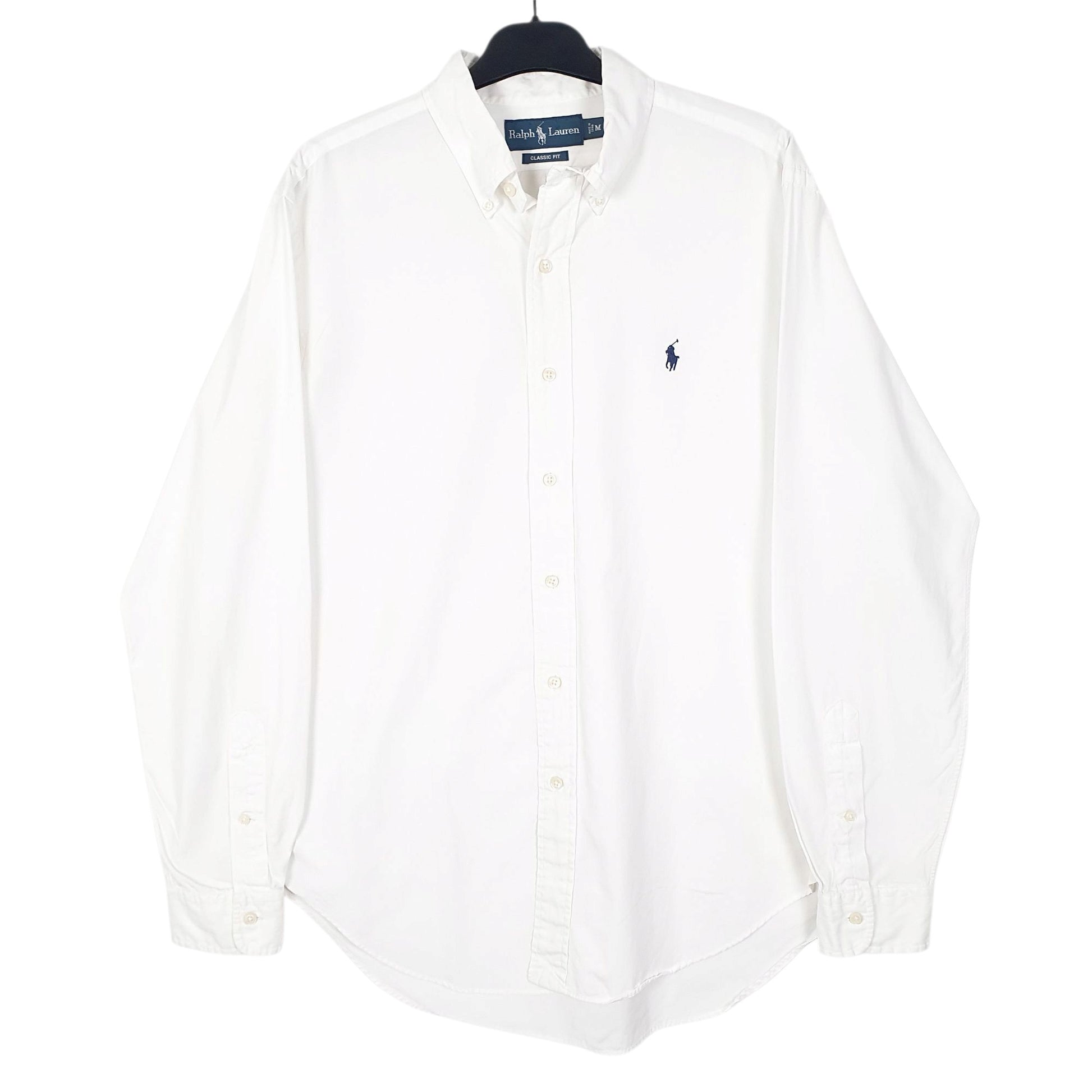 Mens White Ralph Lauren  Long Sleeve Shirt