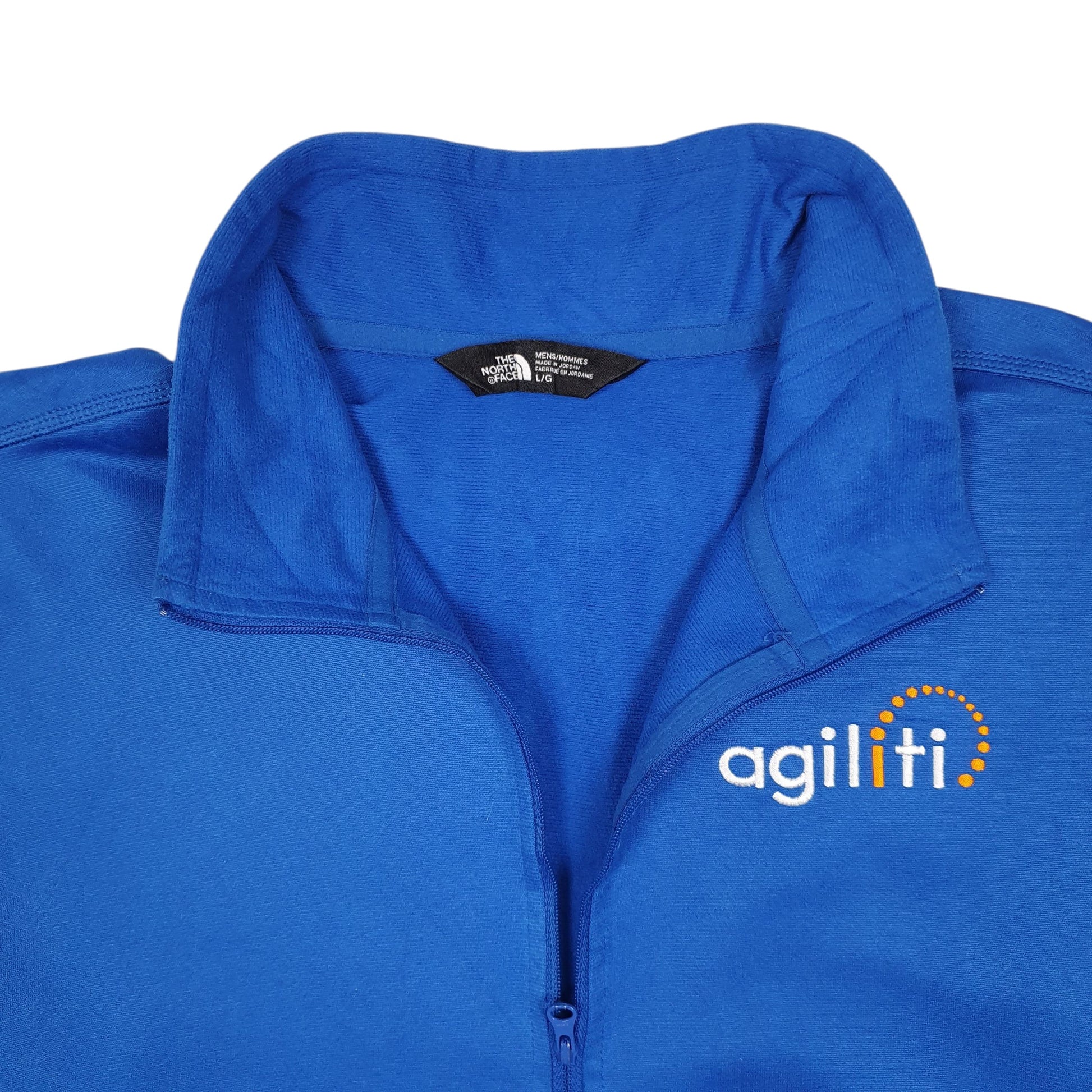Mens Blue The North Face  Quarter Zip Jumper