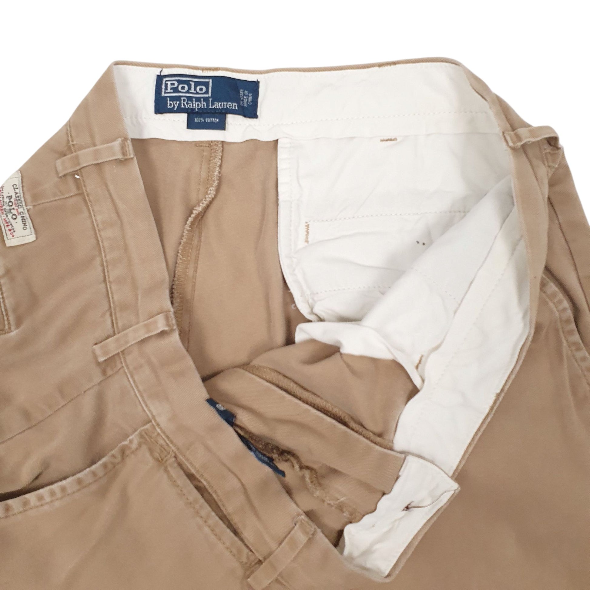 Mens Beige Polo Ralph Lauren   Trousers
