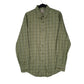 Mens Green L.L.Bean  Long Sleeve Shirt