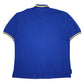 Mens Blue Tommy Hilfiger Vintage Hoodie Polo Shirt